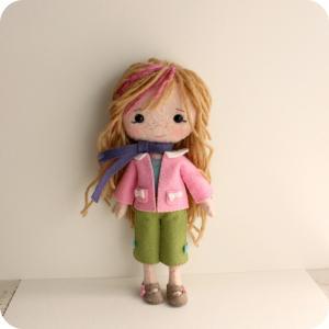 Winter Outfit Pdf Pattern For Pocket Poppet Doll