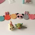 Panda, Bunny And Kitten Brooch And Barrette Pdf..
