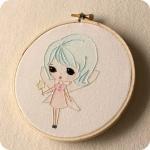 Embroidered Fairy Pdf Pattern